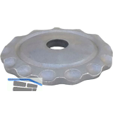 PITZL Zierverbinder rund 11125.0000 ZiNiP beschichtet