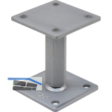 PITZL Pfostentr�ger Typ 10900.0000 ZiNiP beschichtet rechts/links