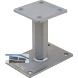 PITZL Pfostentr�ger Typ 10920.1000 ZiNiP beschichtet rechts/links