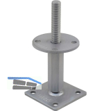 PITZL Pfostentr�ger Typ 10921.1400 ZiNiP beschichtet rechts/links