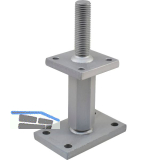 PITZL Pfostentr�ger Typ 10921.1006 ZiNiP beschichtet rechts/links