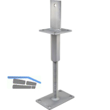 PITZL Pfostentr�ger Typ 10922.1400 ZiNiP beschichtet rechts/links