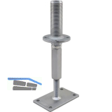 PITZL Pfostentr�ger Typ 10931.1200 ZiNiP beschichtet rechts/links