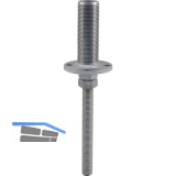 PITZL Pfostentr�ger Typ 10934.2403 ZiNiP beschichtet zum einbetonieren