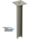 PITZL Ausziehst�ck 31170.0080 f�r Gel�nderst�tze C-Profil ZiNiP beschichtet