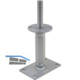 PITZL Pfostentr�ger Typ 10921.1104 ZiNiP beschichtet rechts/links