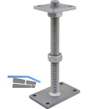 PITZL Pfostentr�ger Typ 11016.1300 ZiNiP beschichtet schwere Ausf�hrung