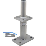 PITZL Pfostentr�ger Typ 10930.1306 ZiNiP beschichtet rechts/links