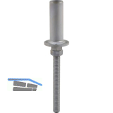 PITZL Pfostentr�ger Typ 10934.2482 ZiNiP beschichtet zum einbetonieren