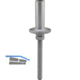 PITZL Pfostentr�ger Typ 10934.2402 ZiNiP beschichtet zum einbetonieren