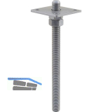 PITZL Pfostentr�ger Typ 11013.3301 ZiNiP beschichtet zum Einbetonieren