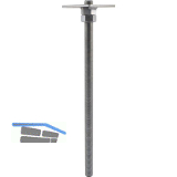 PITZL Pfostentr�ger Typ 11013.3501 ZiNiP beschichtet zum Einbetonieren