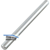 Stabd�bel 16x240 galvanisch verzinkt beidseitig angefast