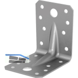 GH Winkelverbinder 55/70S mit Steg / 70x70x55x1,5 - Stahl fvz Greenline