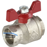 Kugelhahn 3/4" messing, beidseitig IG