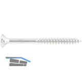 SPEED Spanplattenschraube Senkkopf 3.5x 30 TG Pozidriv 2 EFP-beschichtet