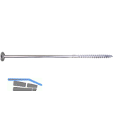 SPEED Holzbauschraube Tellerkopf 10.0x380 TG TX40 verzinkt-blau mit Bewertung