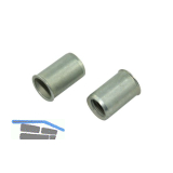 GESIPA Mikromutter Rundschaft offen M 6x15.5 Stahl verzinkt