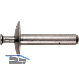 Hammer-Schlagniete 4.8x 30 Aluminium-Edelstahl