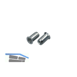 Mikromutter Rundschaft offen M 5x11.5 Stahl verzinkt