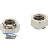 Setzmutter M12 Edelstahl A2 Kragenh�he 2.8