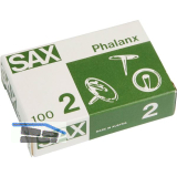 SAX Rei�nagel Phalanx Nr. 2 10mm vern. / 100ST