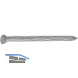 Riffelnagel 4.5x 80 verzinkt Senkkopf mit Diamantspitze