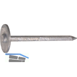 Leichtbauplattenstift 34x 70 mit aufgenieteter runder Scheibe metallisiert