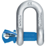 Sch�kel Hochfest gerade mit Augenbolzen NG 1/2'' feuerverzinkt