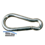 Feuerwehr-Karabiner verzinkt �hnl. DIN5299C 5/ 50