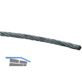 Drahtseil DIN3055 � 2 mm 6x7 Litzen + 1 FE verzinkt