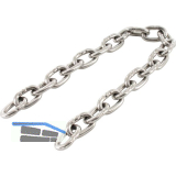 Rundstahlkette kurzgliedrig �hnlich DIN766 � 4 mm Bund= 50 Meter - Edelstahl A4
