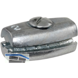 Eiform-Klemmen verzinkt f�r Seil � 4 mm