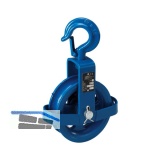 Drahtseil- und Hanfseilbaurolle � 125 mm