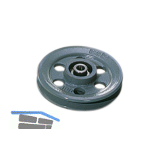 Drahtseilrolle � 120 mm Grauguss, verzink