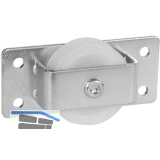 Seitenrolle Polyamid � 60 mm f�r Seil � 10 mm