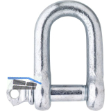 Normsch�kel verzinkt Bolzen-� 8 mm Lichte=11 mm Tragkraft 250 kg