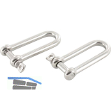 Normsch�kel Edelstahl Bolzen lange Form �12 mm Lichte=96 mm