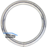 Geschwei�ter Stahlring 6,0 mm verzinkt