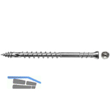 FISCHER Terrassenschraube Zylinderkopf 4.3x60 TX15 Edelstahl Inhalt 250 St�ck