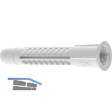 TOX Allzweckd�bel Deco 10x 66 mit Kappe Kunststoff wei�