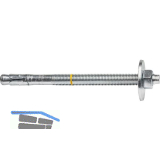 CELO Blitzanker BA plus 12x220/120 mit grosser Scheibe - Stahl verzinkt-blau