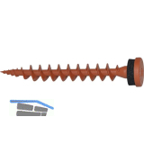 CELO Isolierplattenschraube IPS 80 - kupferbraun
