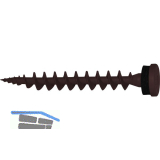 CELO Isolierplattenschraube IPS 80 - schokobraun