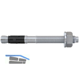 FISCHER FAZ II plus 12 / 50/150 Bolzenanker verzinkt-blau mit Bewertung