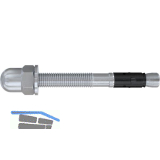 FISCHER FAZII-H 12/ 10/109 Ankerbolzen mit Hutmutter verzinkt-blau mit Bewertung