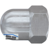 FISCHER FAZ II Ersatz-Hutmutter M12 verzinkt-blau