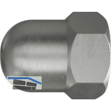 FISCHER FAZ II Ersatz-Hutmutter M10 Edelstahl R
