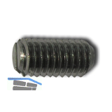 ISO4766 14H M 6x 12 blank Gewindestift mit Schlitz und Kegelkuppe (DIN551)