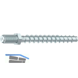 HECO-MM plus-ST Stockanker 10x 75 Stahl verzinkt-blau